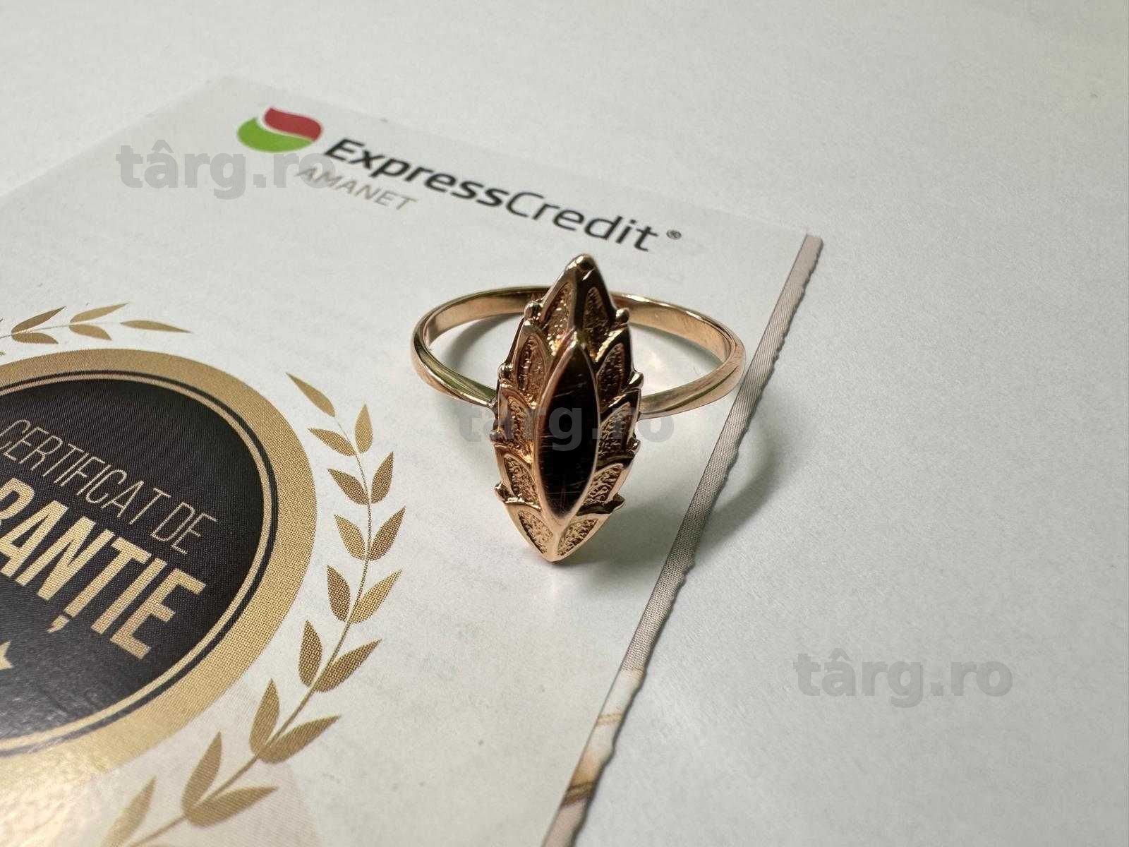 Inel aur 14K 3.63g (B.61835 tatarasi) Garantie 2 ani