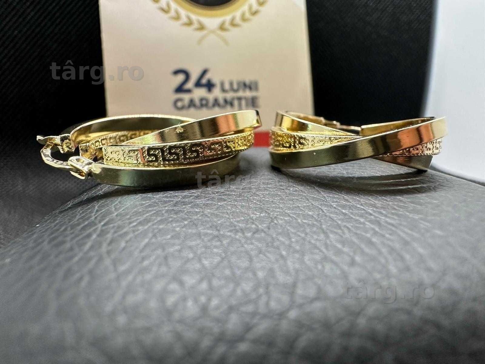 Cercei 14k 5.20g (AG29 Siraj B.34818.1) Garantie 2 ani! 3