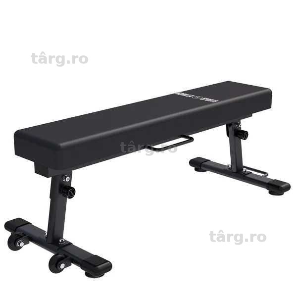 Banca pliabila, negru, Gorilla Sports