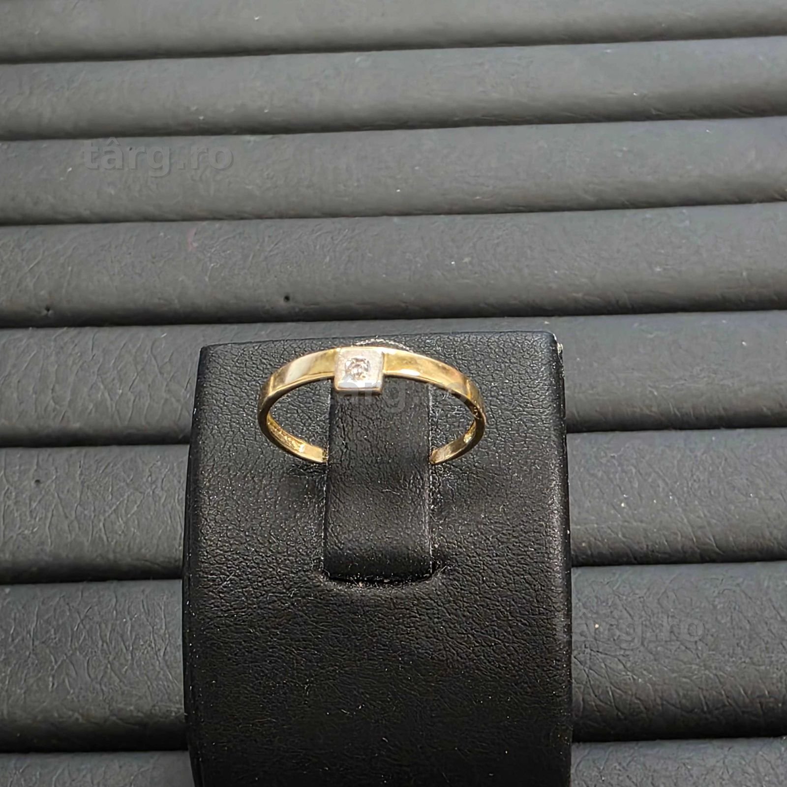Inel Aur 18K - 0.77 grame / 468 lei ( B34095.1 / Ag28 Doi Baieti )