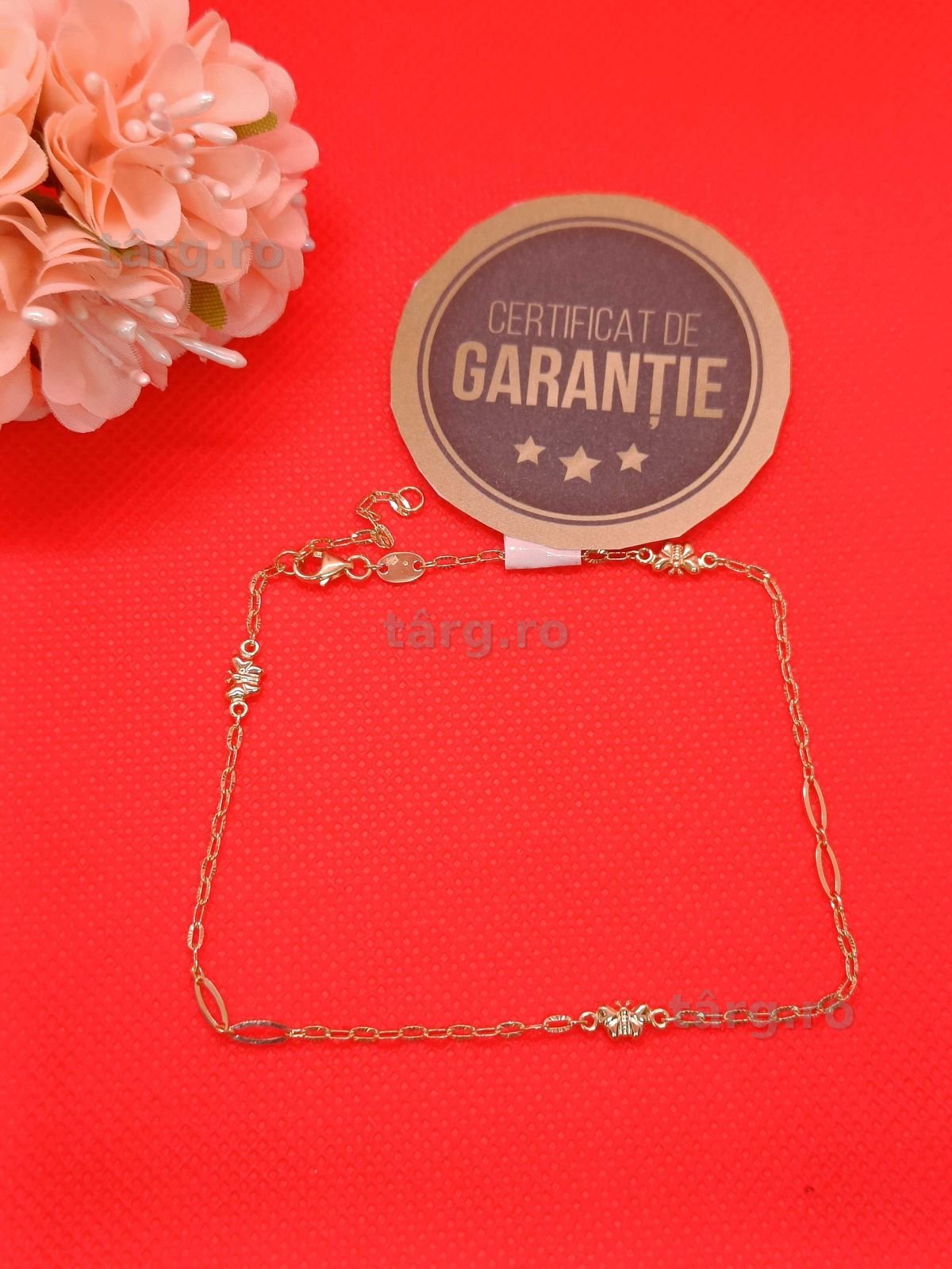 Bratara aur 14K 1.93g (Ag16 Moldova b32333.3) - Garantie 2 ani! 2