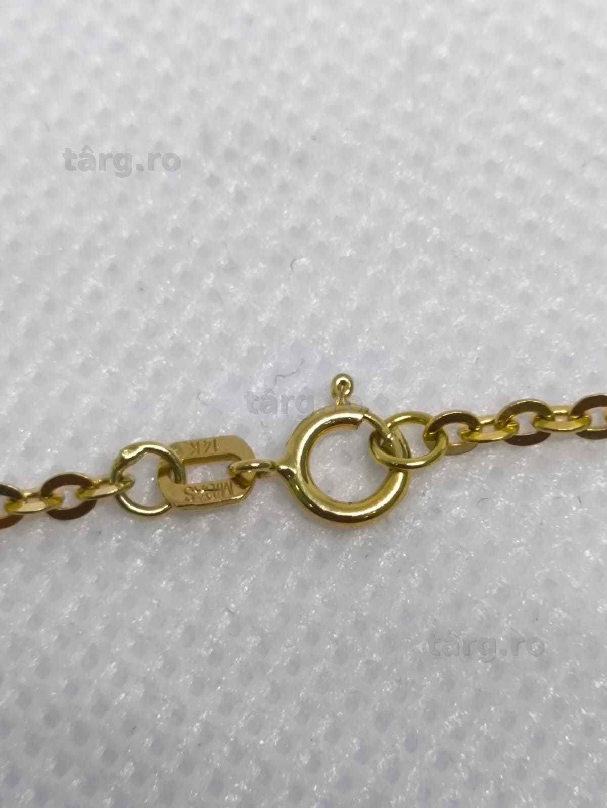 Lant din aur de 14K  (Ag43 Falticeni B3586) Garantie/Factura! 3