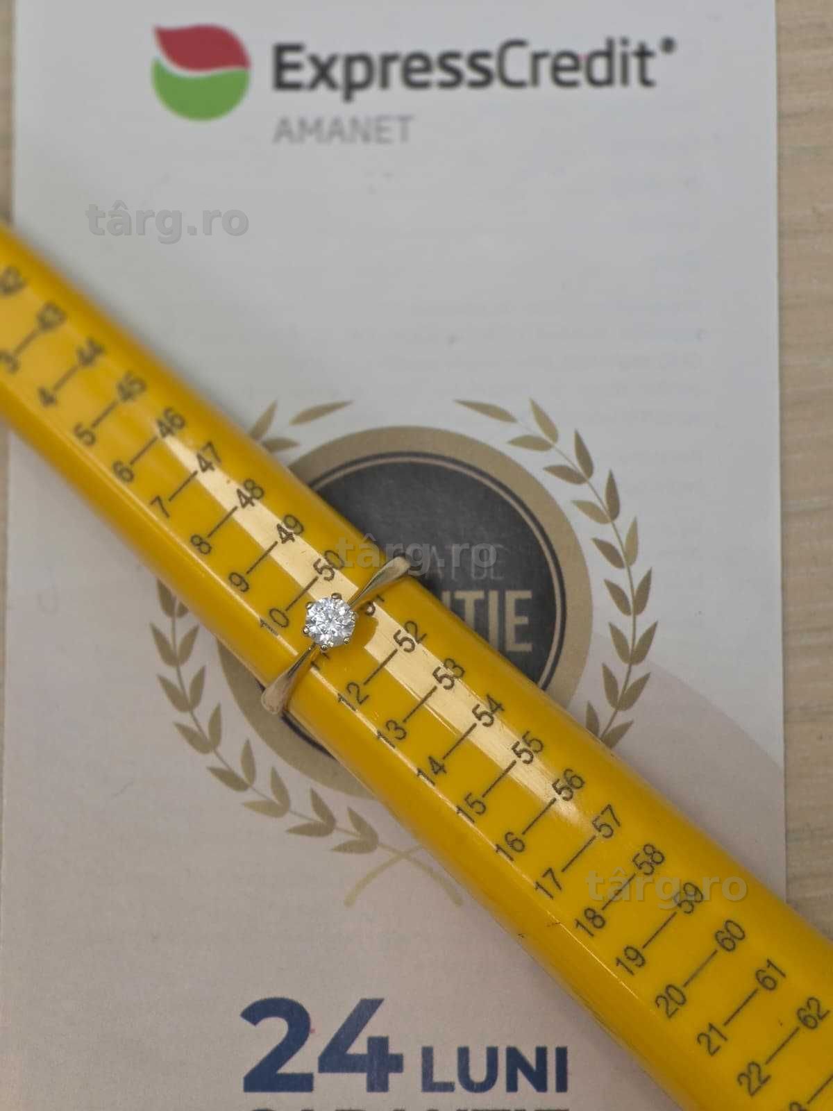 Inel aur 14K 1.58g (Ag45 Bacau1 B.34912.1.35) 2