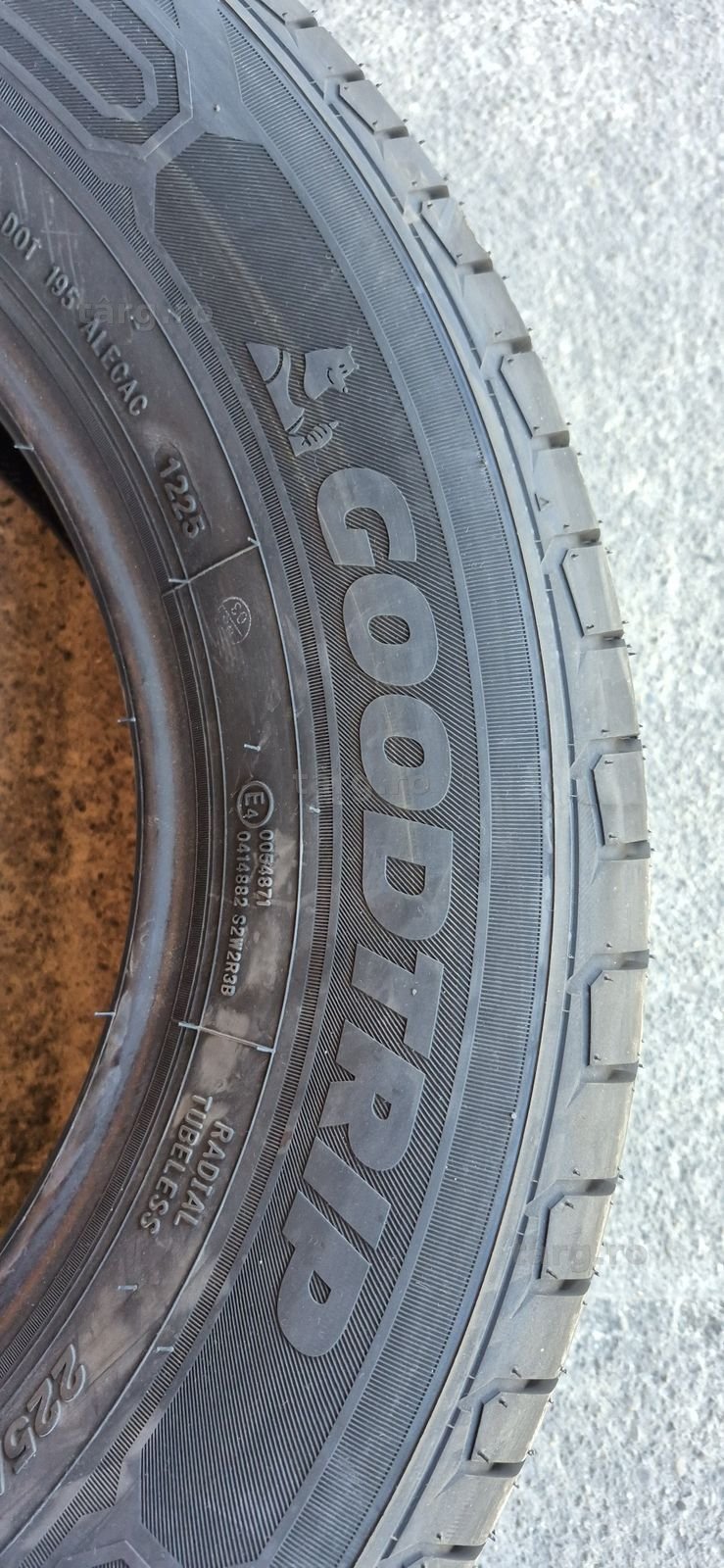 4 anvelope vara noi Goodtrip 225/65/16C,dot 2025.Pretul este pe bucata. 4