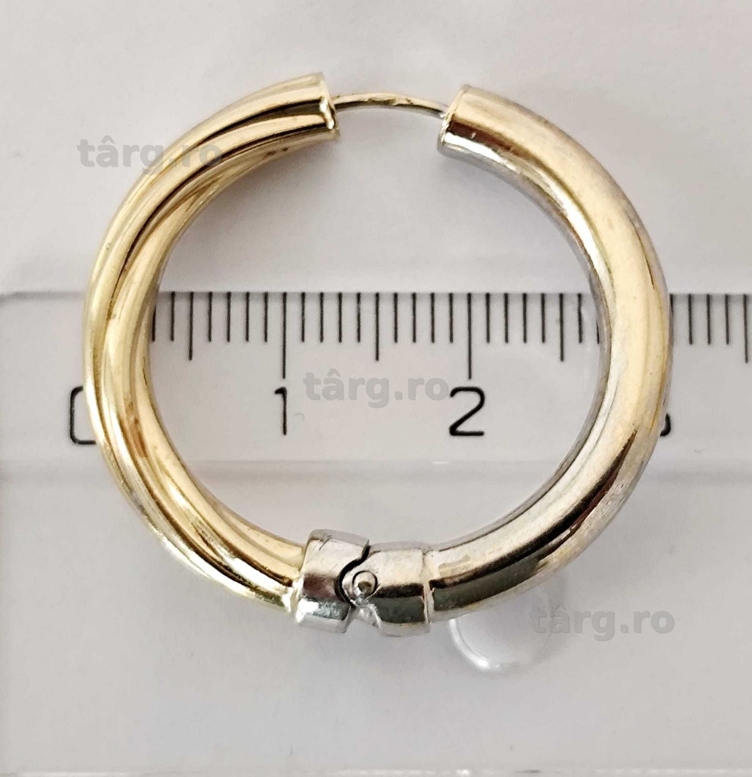Cercei aur  14K , 6.76 gr ( Ag35 b 34715.1 ) Garantie 2 ani! 4