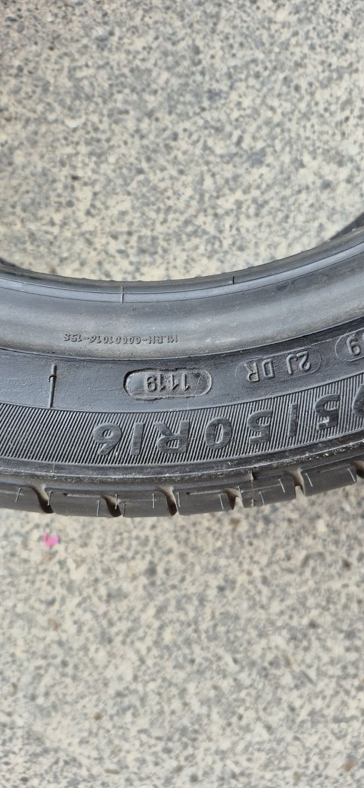 4 anvelope vara noi Dunlop 195/50/16.Pretul este pe bucata. 7