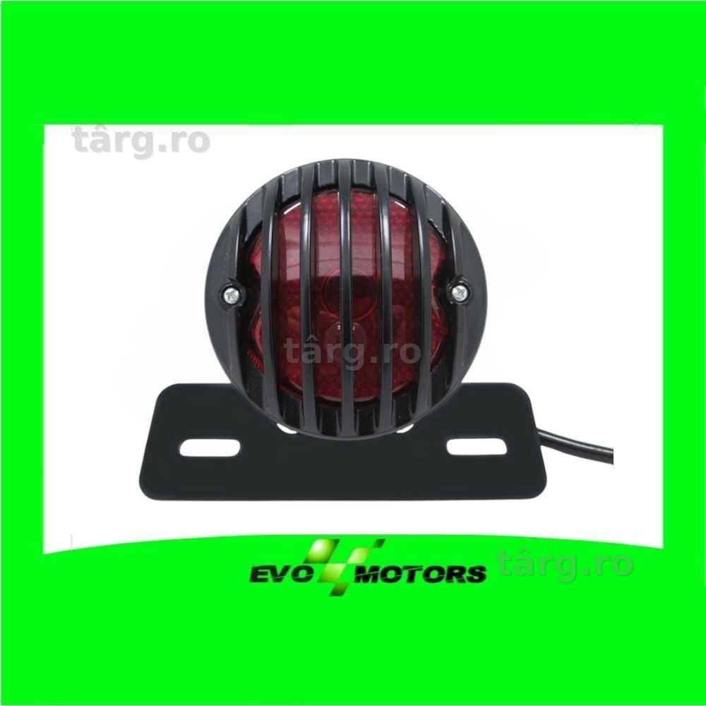 Lampa Stop Spate Moto Cafe racer custom chooper bobber Negru A686