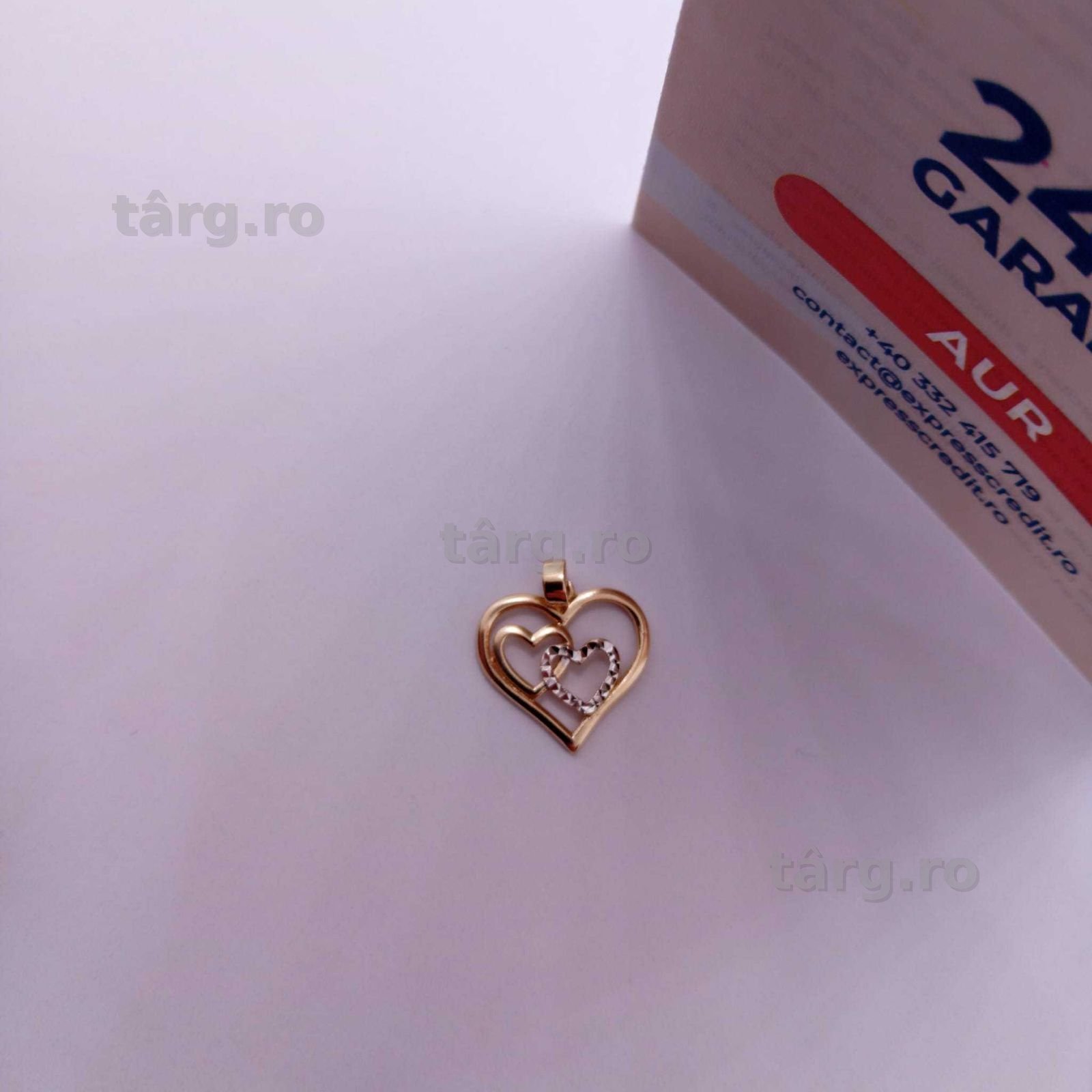 Pandantiv Aur 14K 1.13g (Ag4 Dacia B.51127.2) Garantie 2 ani 3