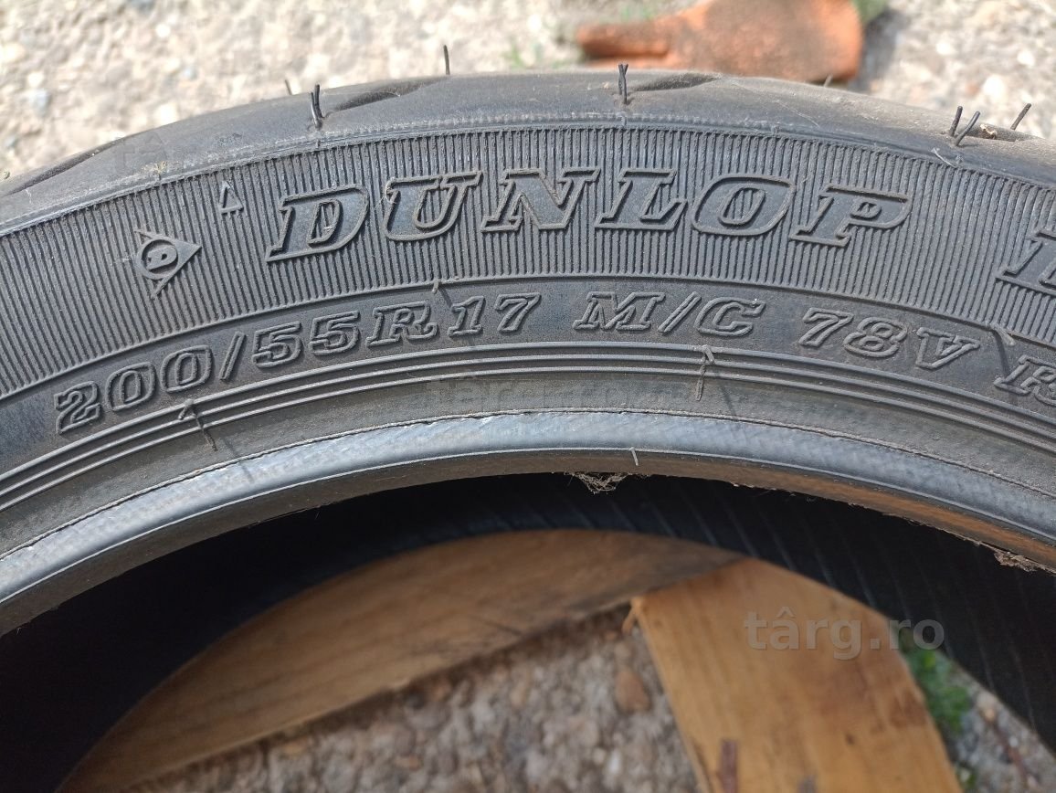 O anvelopa de spate NOUA Dunlop 200/55 R17 dot 0418 3