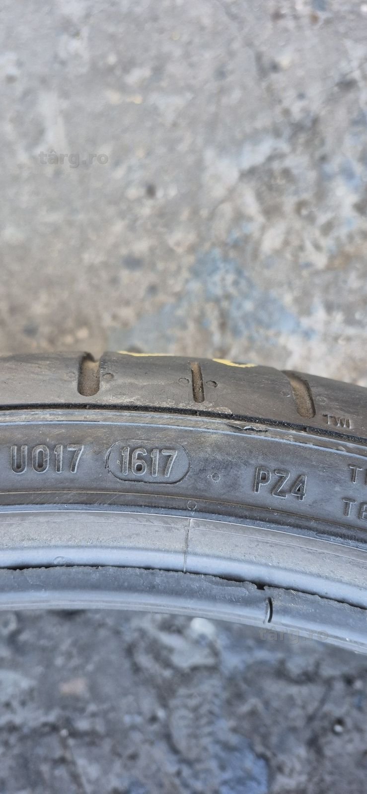 4 anvelope vara Pirelli 235/35/20.Pretul este pe bucata. 7