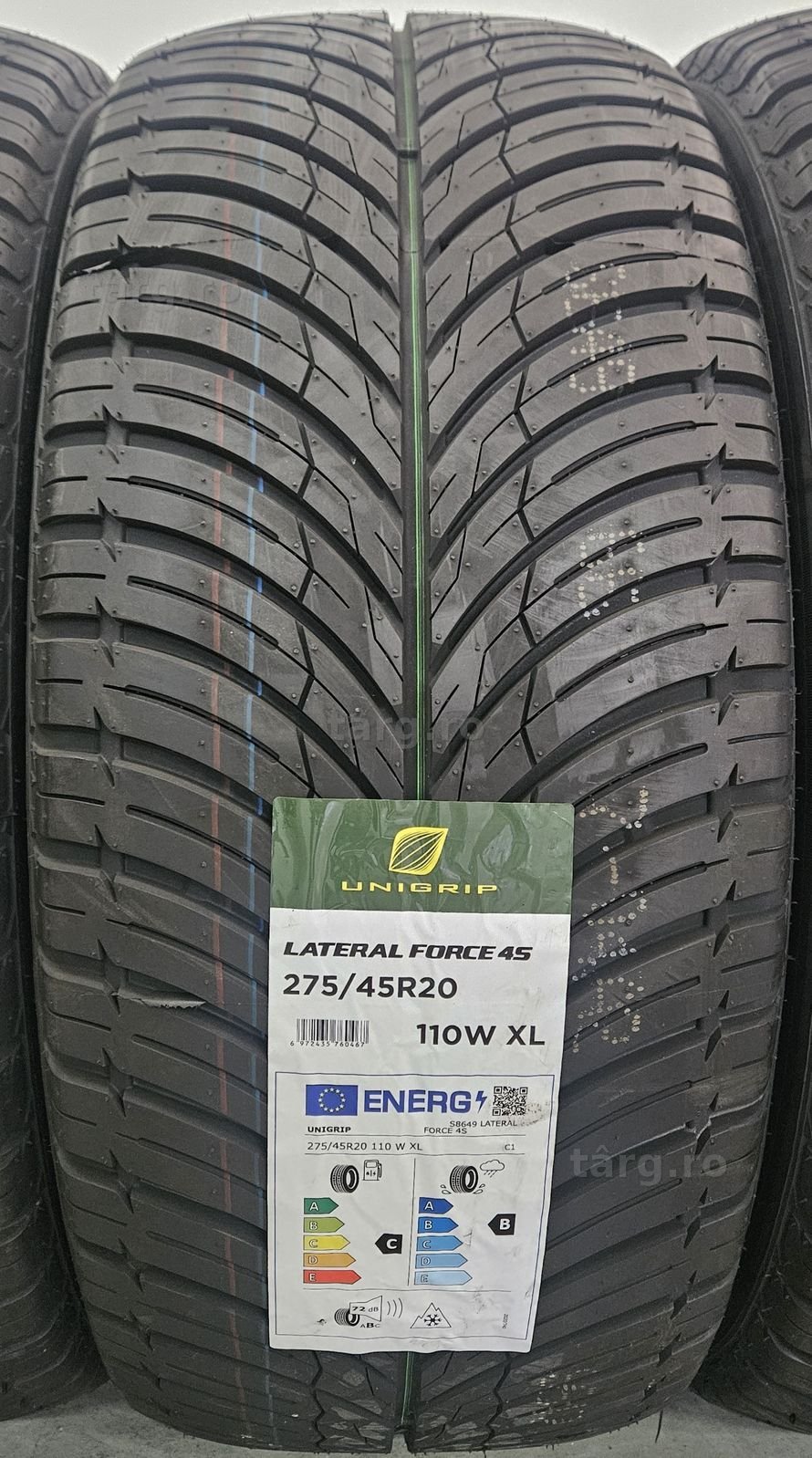 275/45 R20 110W XL UNIGRIP (Gripmax)Anvelope Mixte M+S protectie janta 2