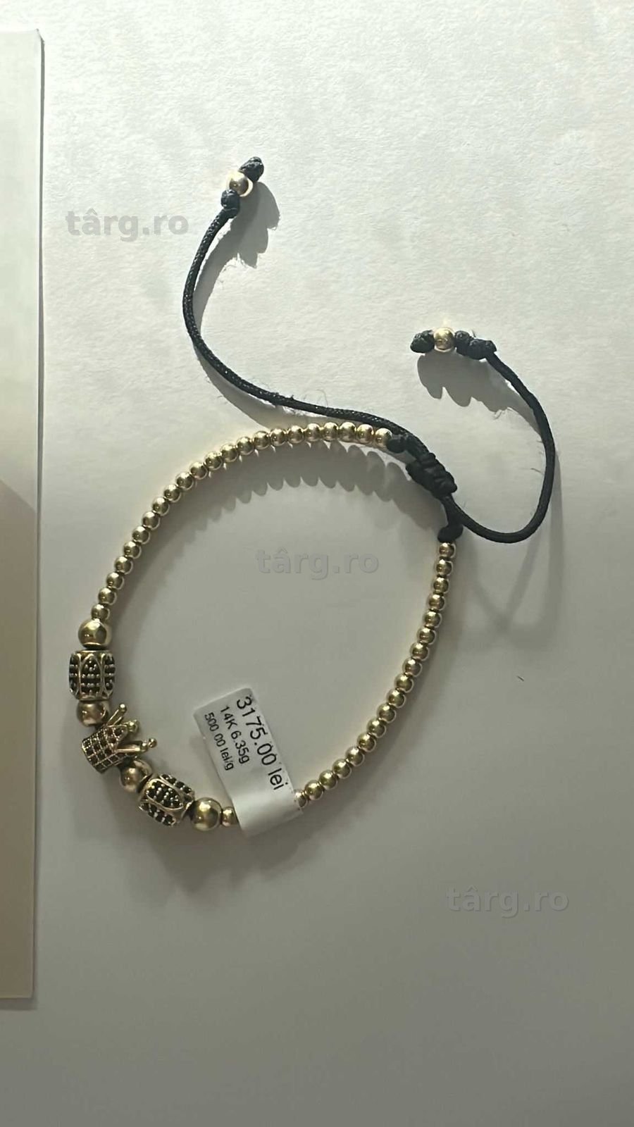 Bratara din aur (AG32 B4842.1-ag45) 2 ANI GARANTIE! 2