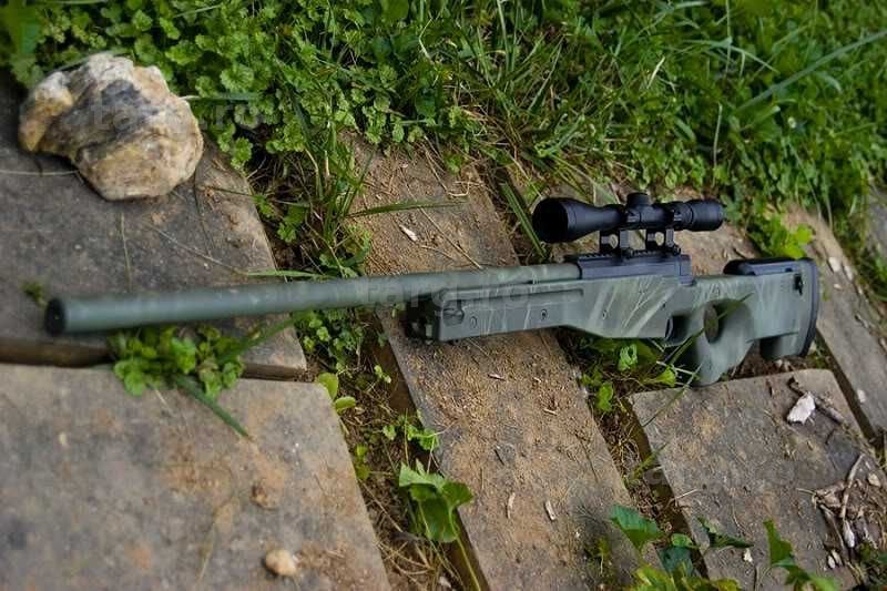 Vand pusca mitraliera PUTERNICA - arma airsoft SNIPER pistol real arc