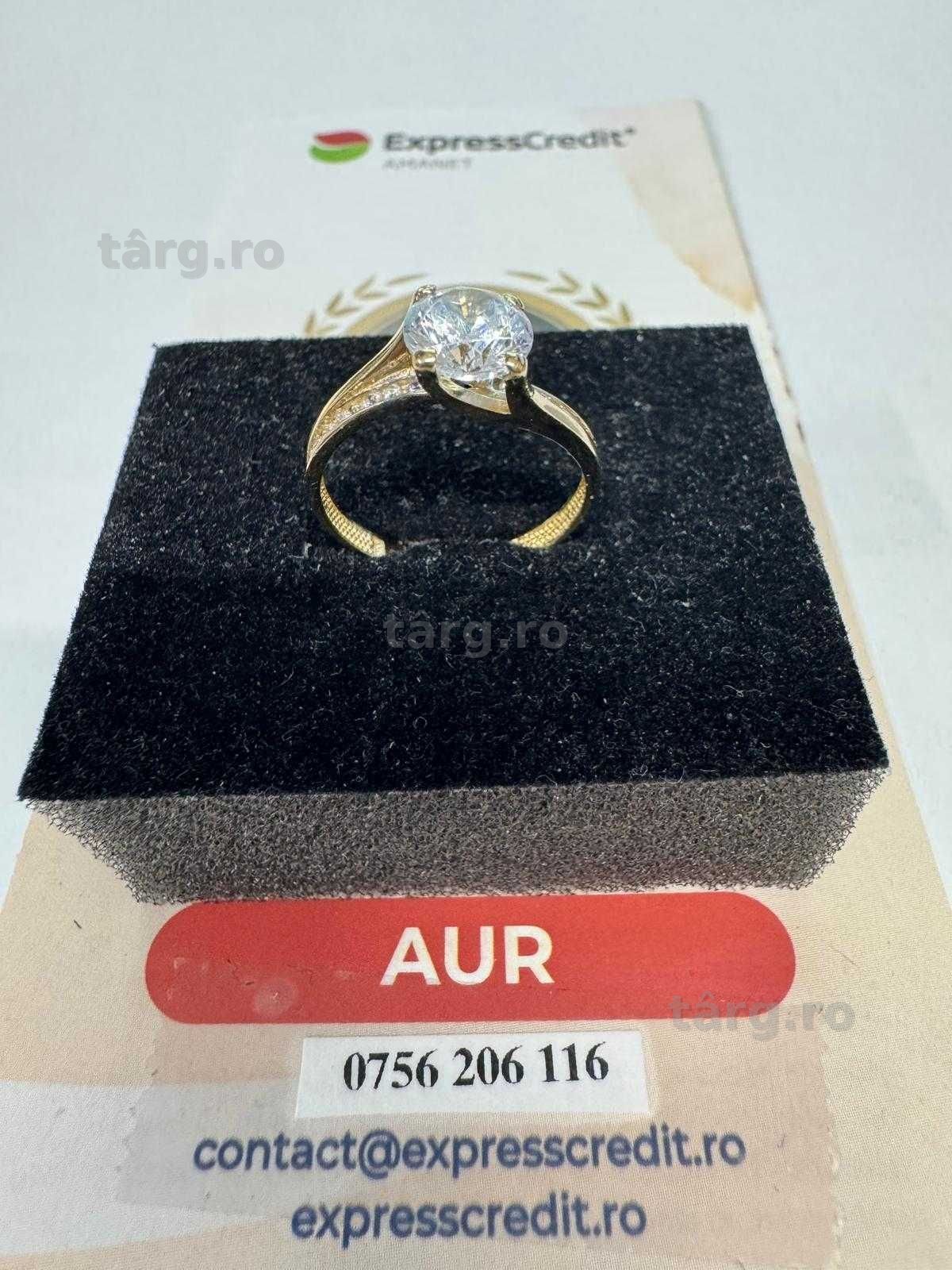 Inel din aur 14k (70353.1/ 10 Pacurari 1) garantie 2 ani!