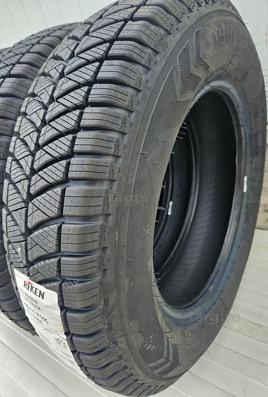 195/75 R16C, 107R, RIKEN (by Michelin), Anvelope all season M+S 4