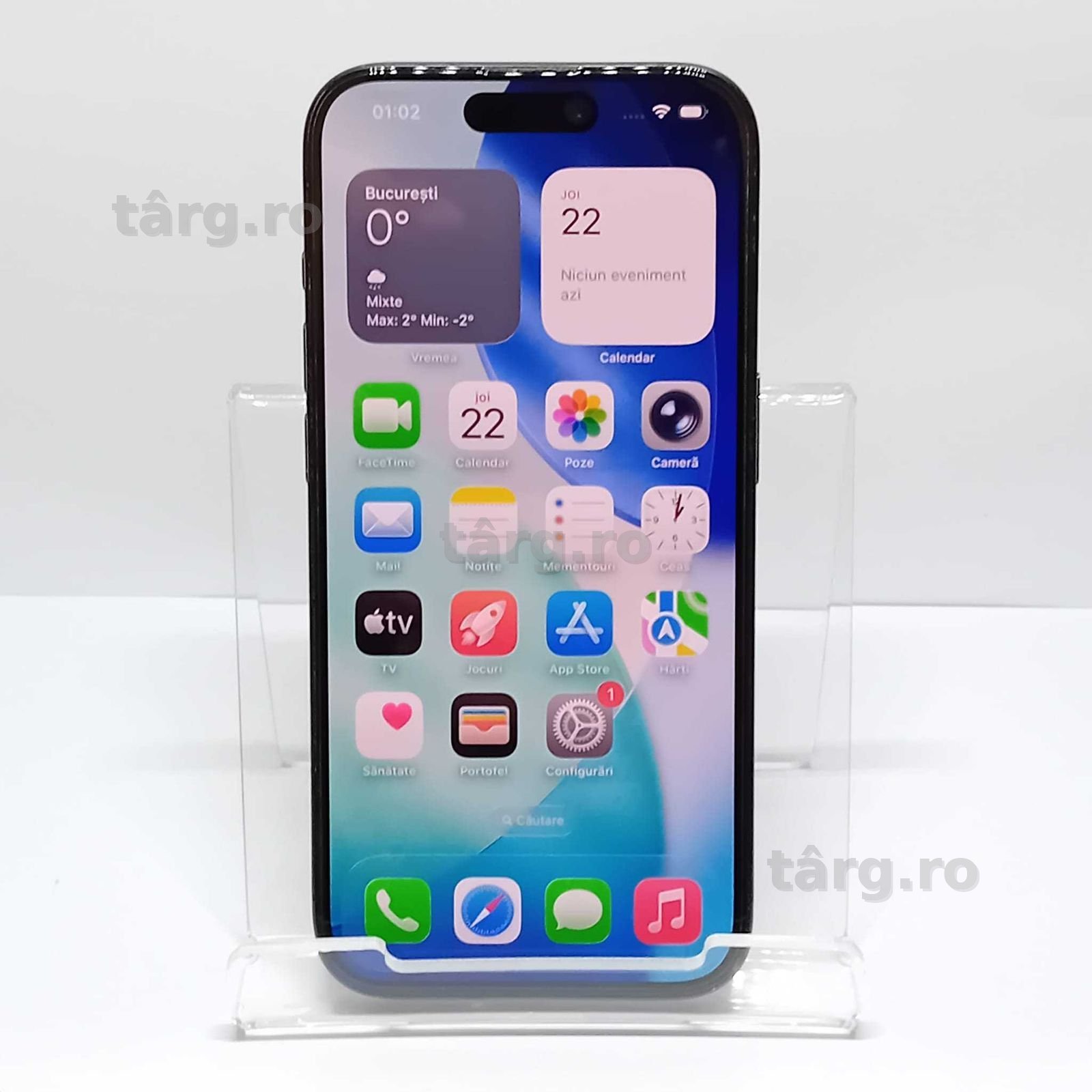 Iphone 15 Pro 256Gb 88% baterie ( Ag17 Tomesti ] [ B.51115 ) Garantie 2 ani 2
