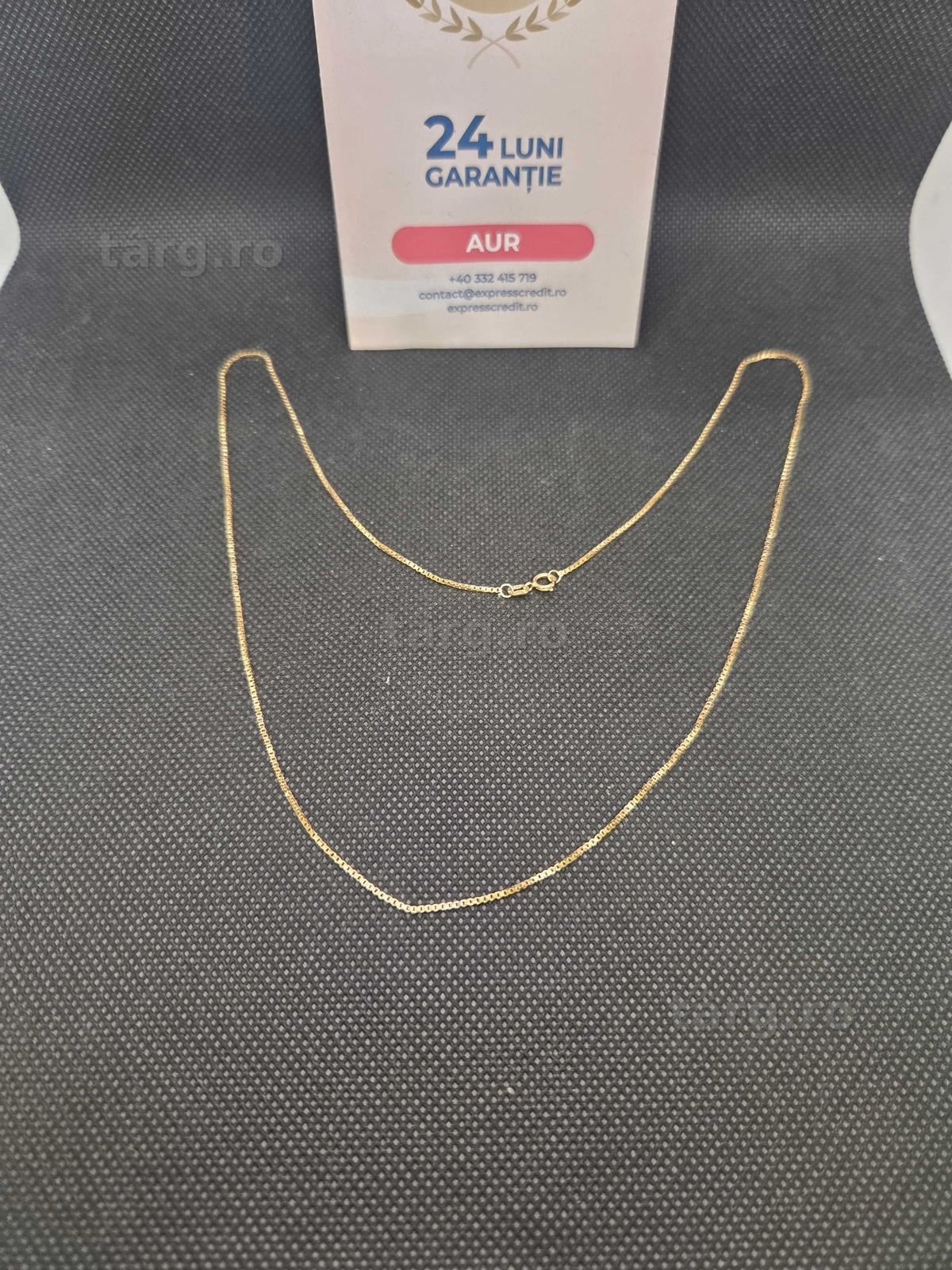 Lant aur 14K 1.70g (49897 Ag11 Piata Nicolina) Garantie 2 ani!