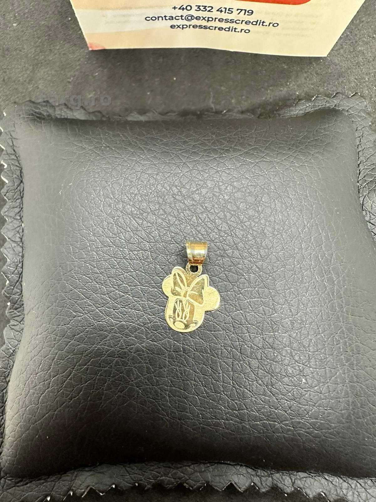 Medalion aur 14k 0,51gr (Ag49 Esplanada B.7358.4) Garantie 2 ani! 2