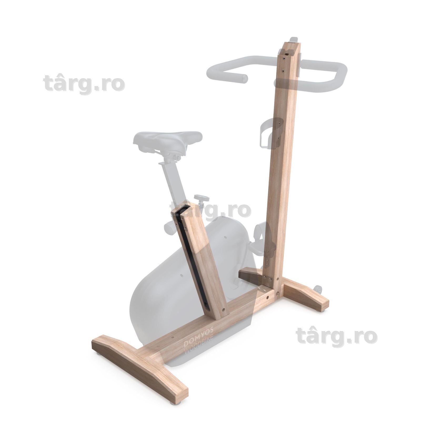 Bicicletă de apartament Woodbike (cadru - produs resigilat Decathlon