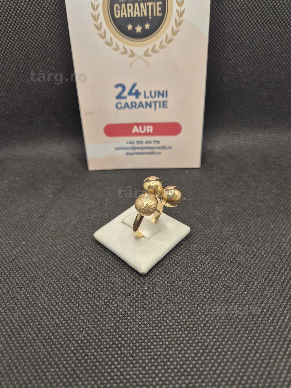 Inel aur 14K 4.64g (50062 Ag11 Piata Nicolina) Garantie 2 ani! 2