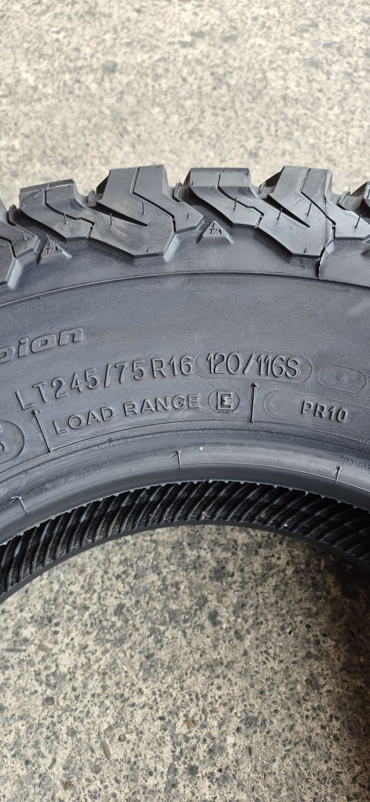 4 anvelope  M+S BFGoodrich 245/75/16.Pretul este pe bucata. 5