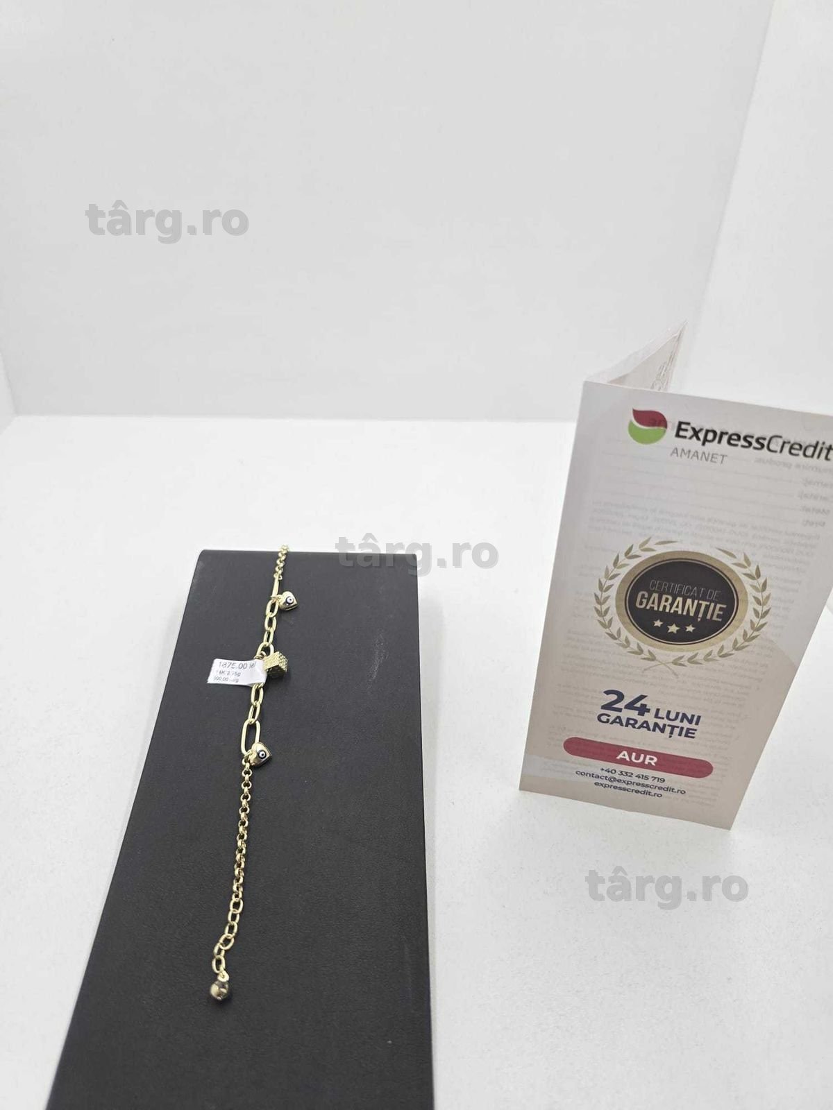 Bratara aur 14K 4.10gr (Ag25 Belvedere B.43179.1)-Garantie 2 Ani!