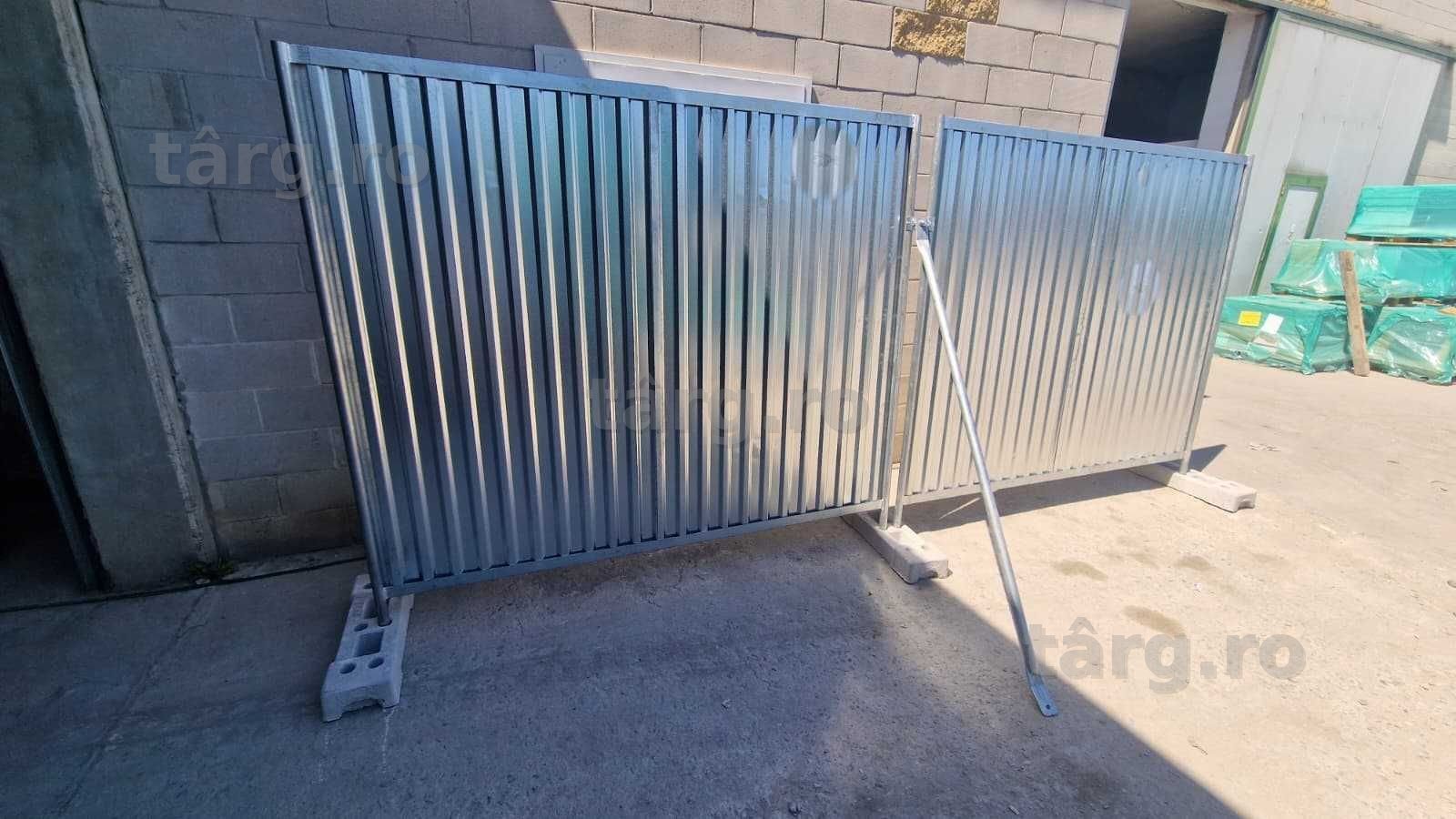Panou opac pentru delimitare santier