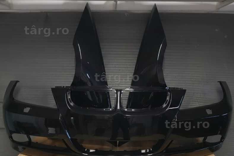 Bara & Aripa Fata Dreapta + Stanga BMW E90 NFSL 2005-2009 (668 Negru)