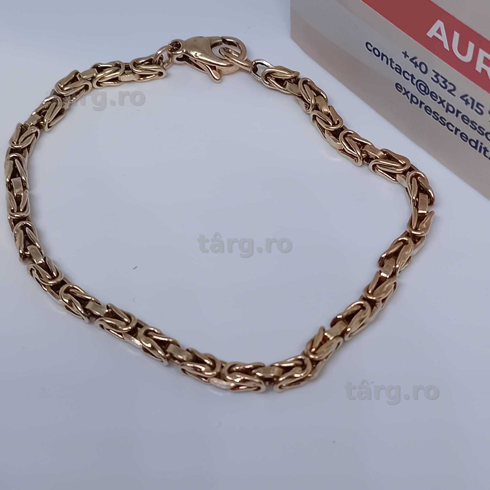 Bratara Aur 14K 7.51g (Ag4 Dacia B.51790.1) Garantie 2 ani 3