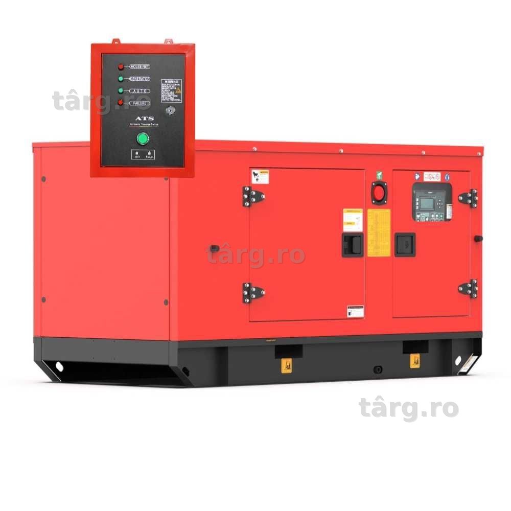 Generator de curent Bisonte BIKS195, insonorizat, Pmax=193kVA 400V ATS inclus
