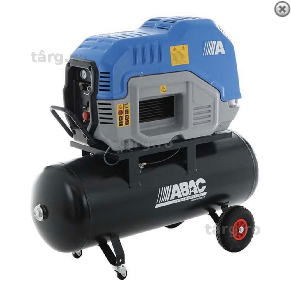Compresor cu surub monofazic 230v /50hz ABAC 200l Supersilentios