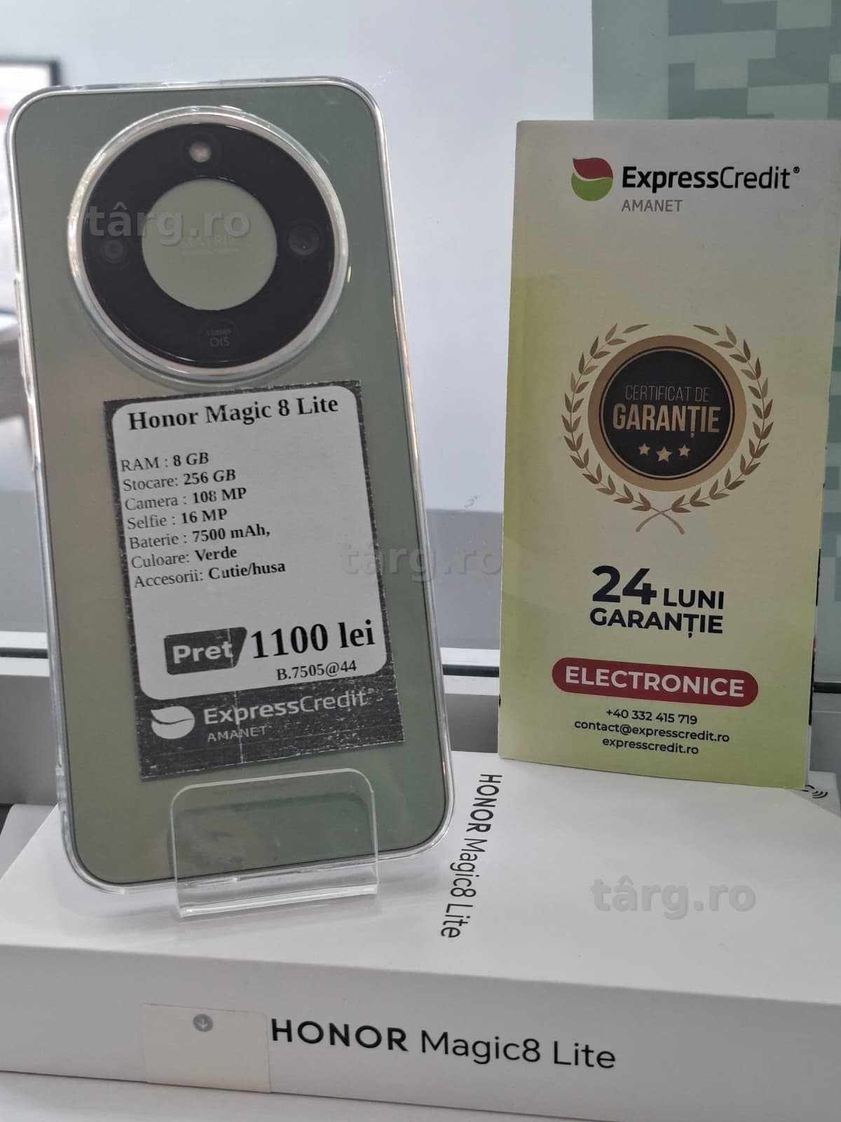 Telefon Honor Magic 8 Lite (AG44 B:7505)-garantie 2 ani!