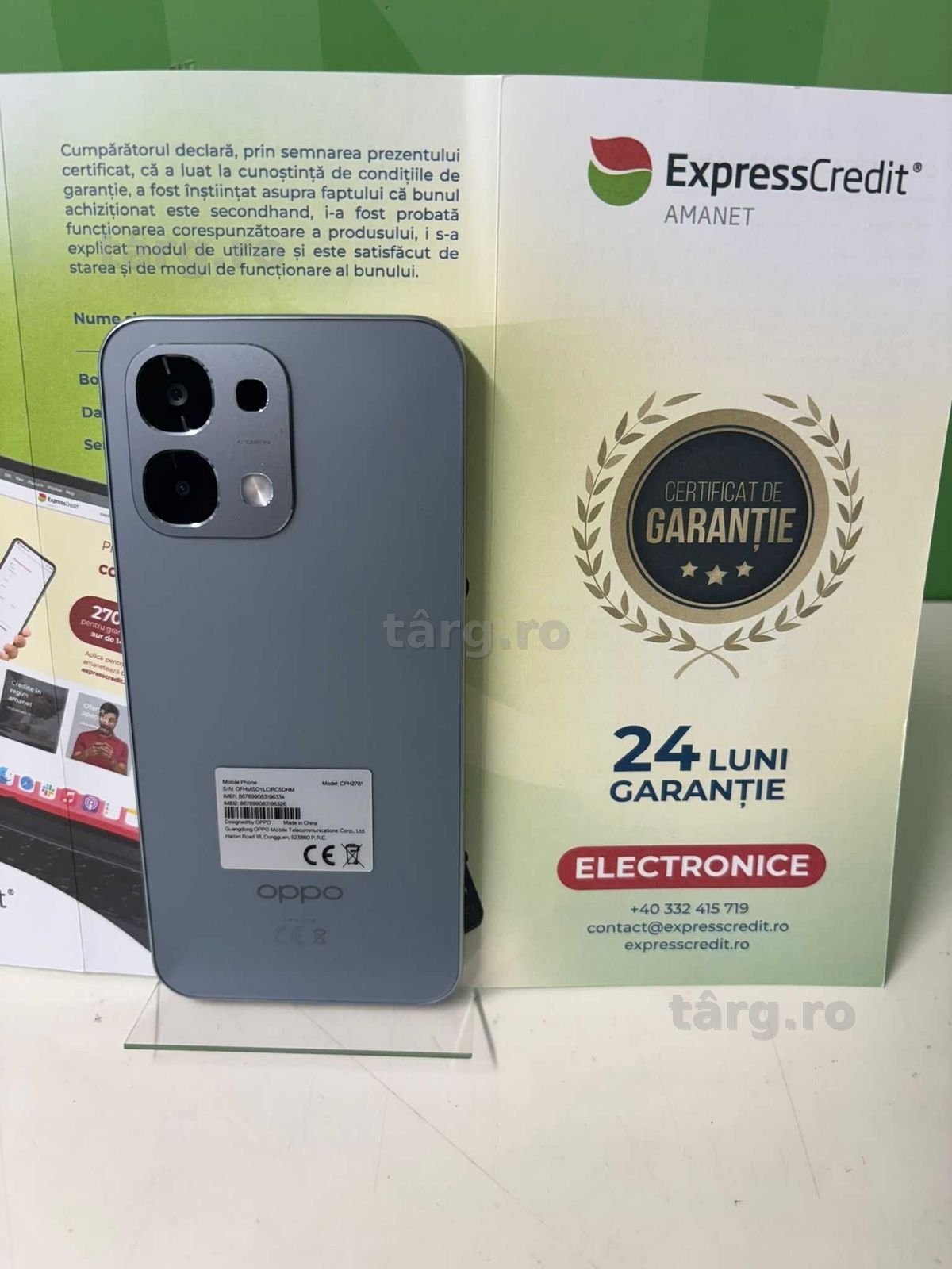Telefon Oppo A6 Pro 5G (B.61488-Tatarasi) Garantie 2 ani-780 lei 3