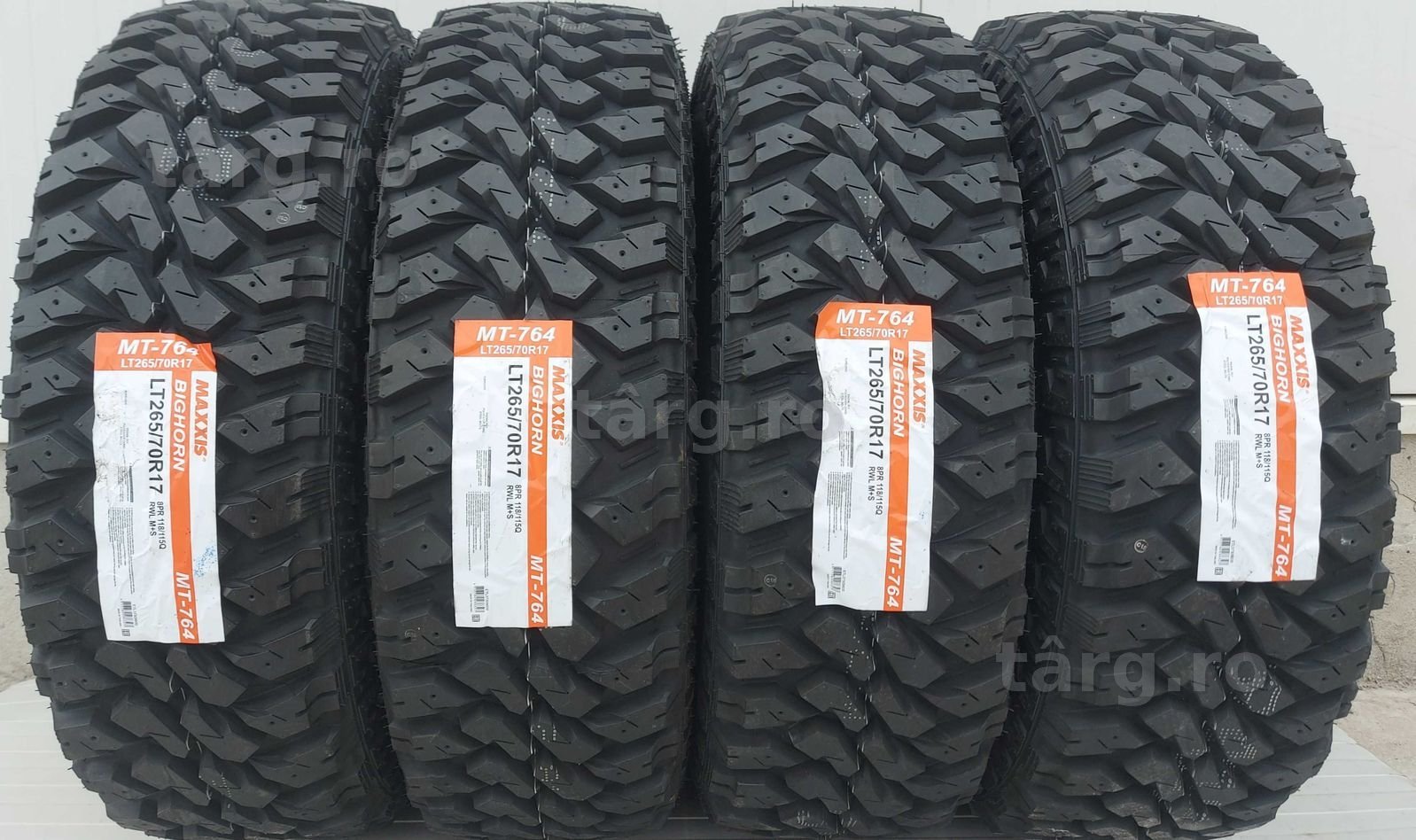 265/70 R17, 115Q, Anvelope Mud Terrain M+S, MAXXIS Bighorn