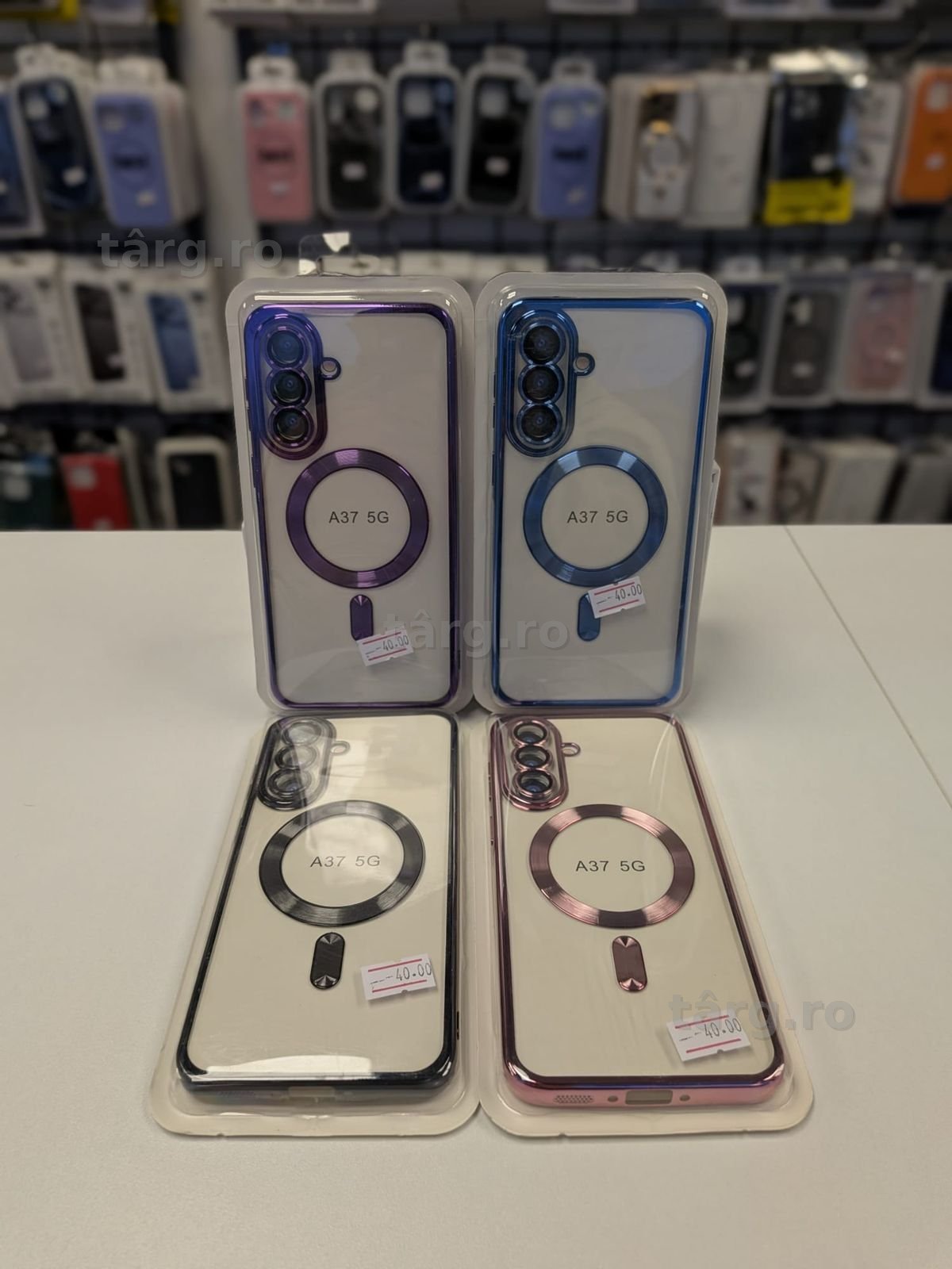 Folie, Cablu, Incarcator, Husa cu MagSafe Samsung A37 2