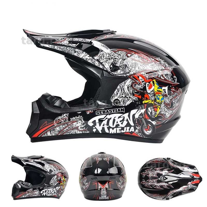 Casca Moto Enduro Cross ATV - S / M / L / XL - Multicolor 3