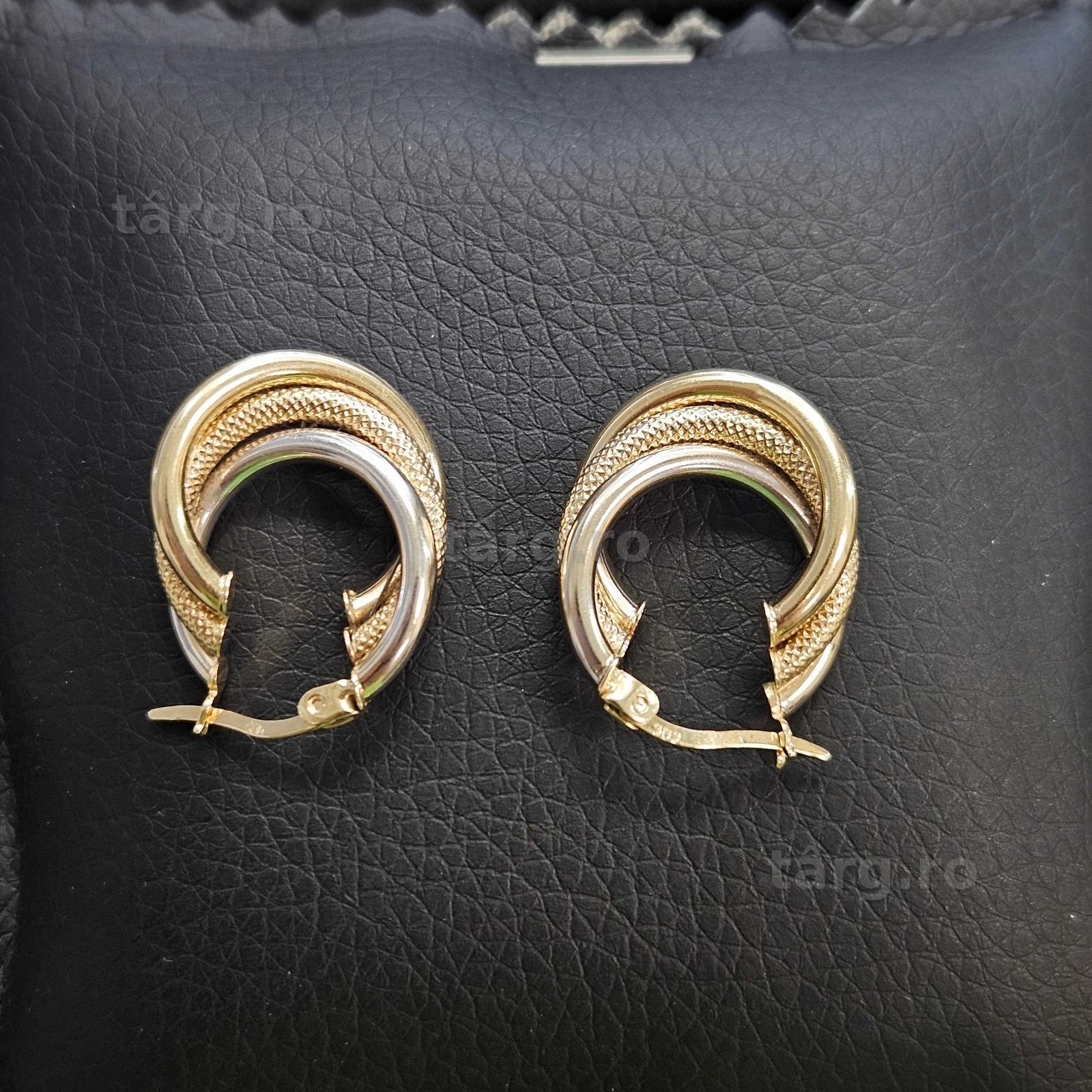 Cercei Aur 14K - 4.23 grame / 2115 lei ( B34363.5 / Ag28 Doi Baieti ) 5