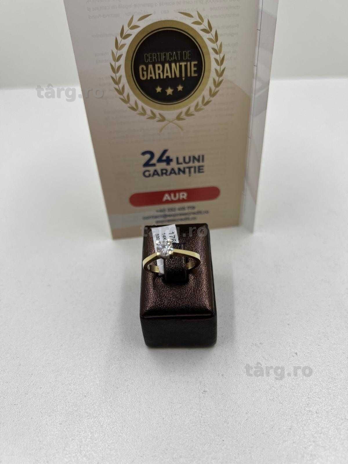 Inel Aur 14K 3.72g (Ag25 Belvedere B.42643) Garantie 2 ani! 2