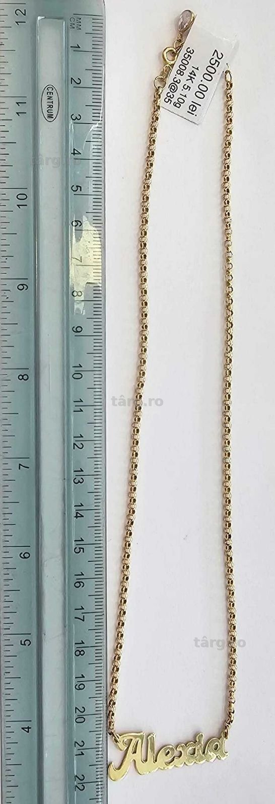 Lant Aur 14K 5.10g (AG35 B:35008.3) Garantie 2 Ani! 2