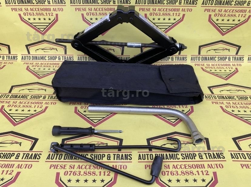 Cric auto punct sprijin original Audi A3 + cheie roata 2012 >++ 1100Kg