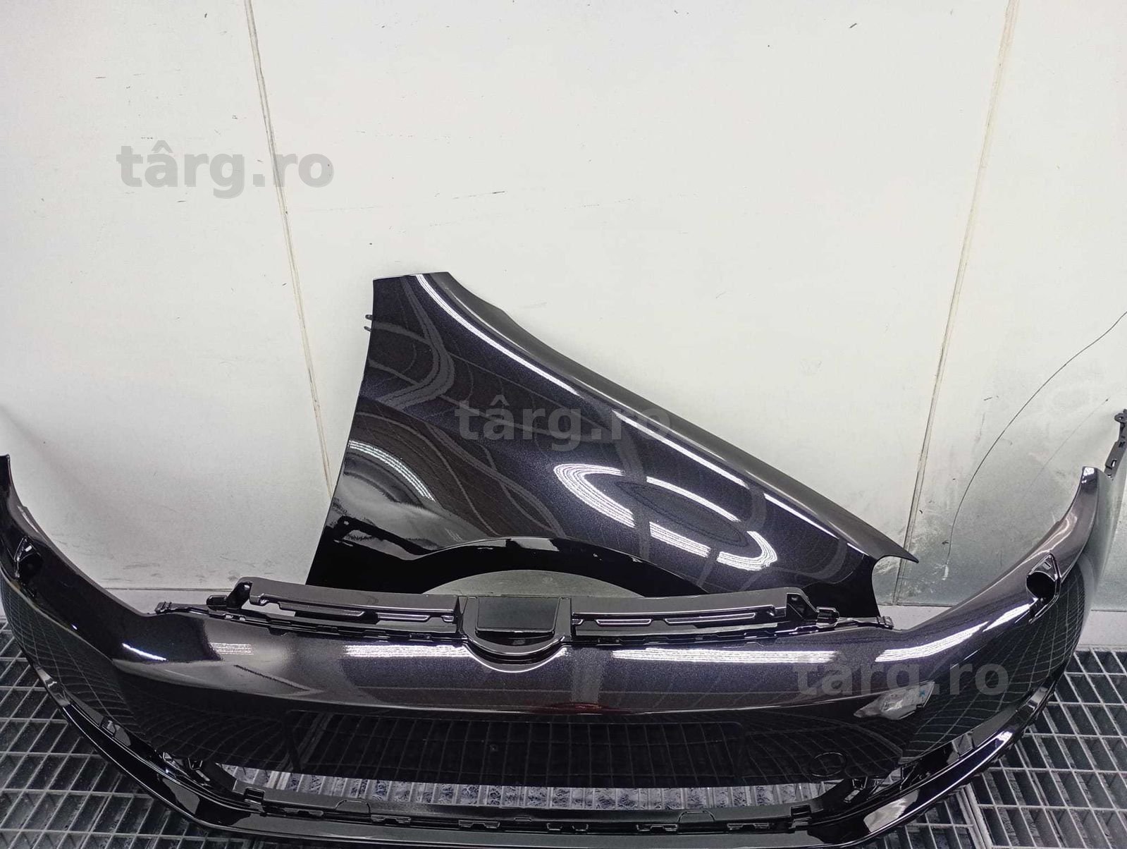Bara Spalator Far&Aripa Fata Dreapta VW Golf 6 VI 2008-2013 LC9X Negru
