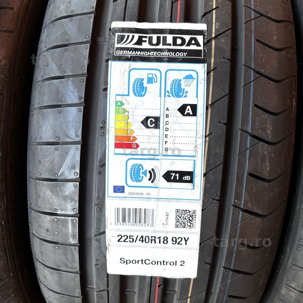 4 anvelope noi de vara Fulda 225/40/18 3