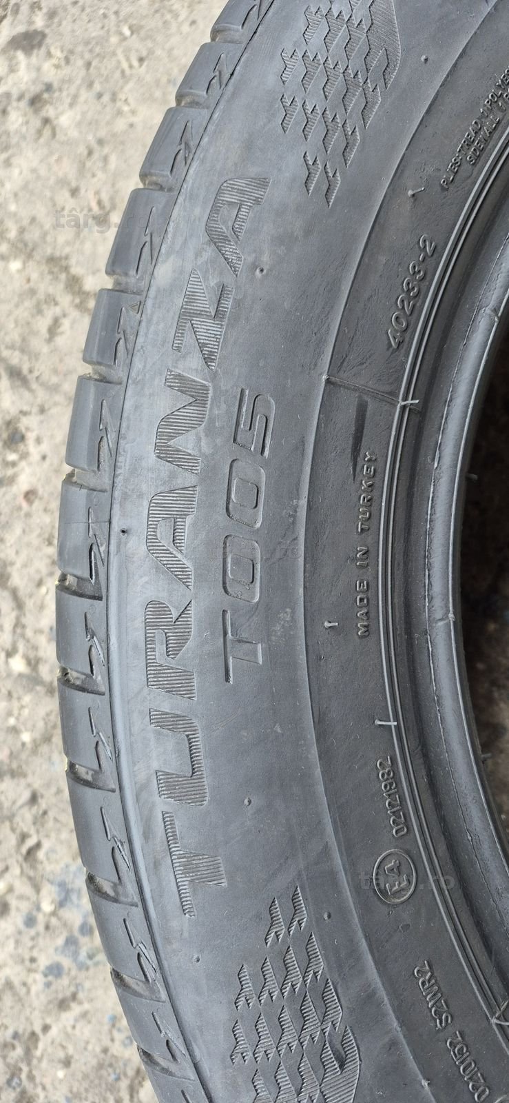 4 anvelope vara ca noi Bridgestone 225/60/18.Pretul este pe bucata. 5