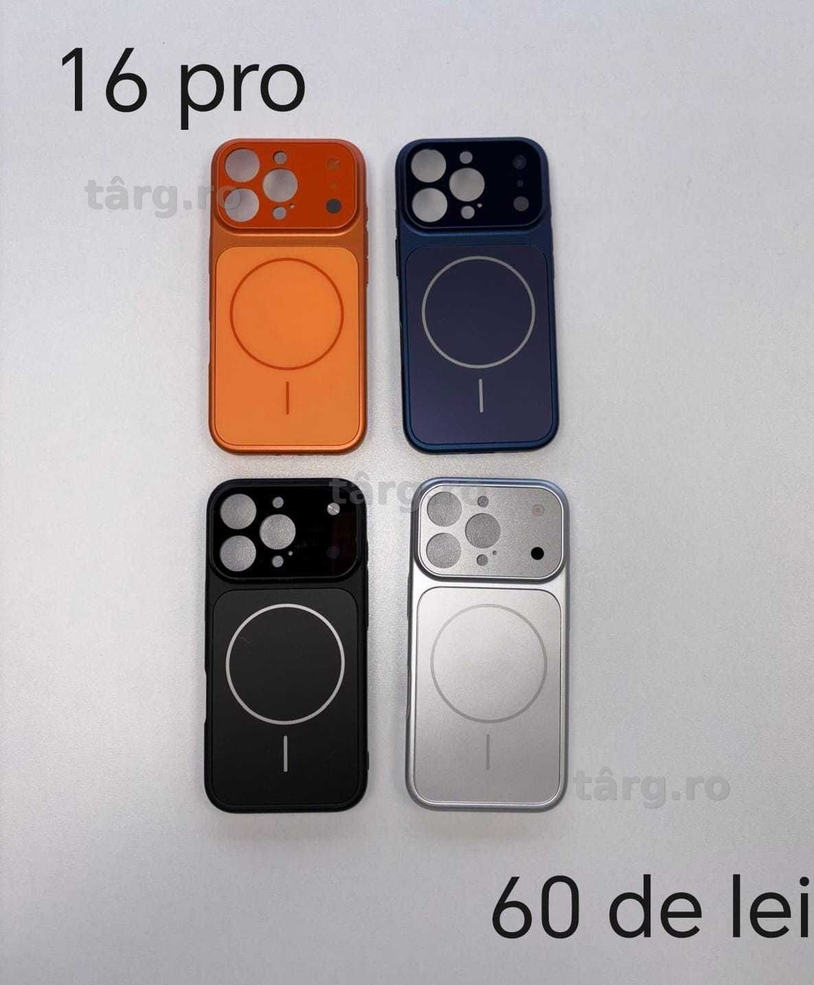 Huse, Folii, Cabluri iPhone 16 Pro - Montaj gratuit folie 2