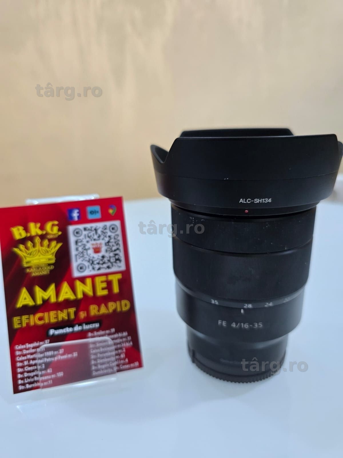 Obiectiv Foto Sony 16-35mm Amanet BKG