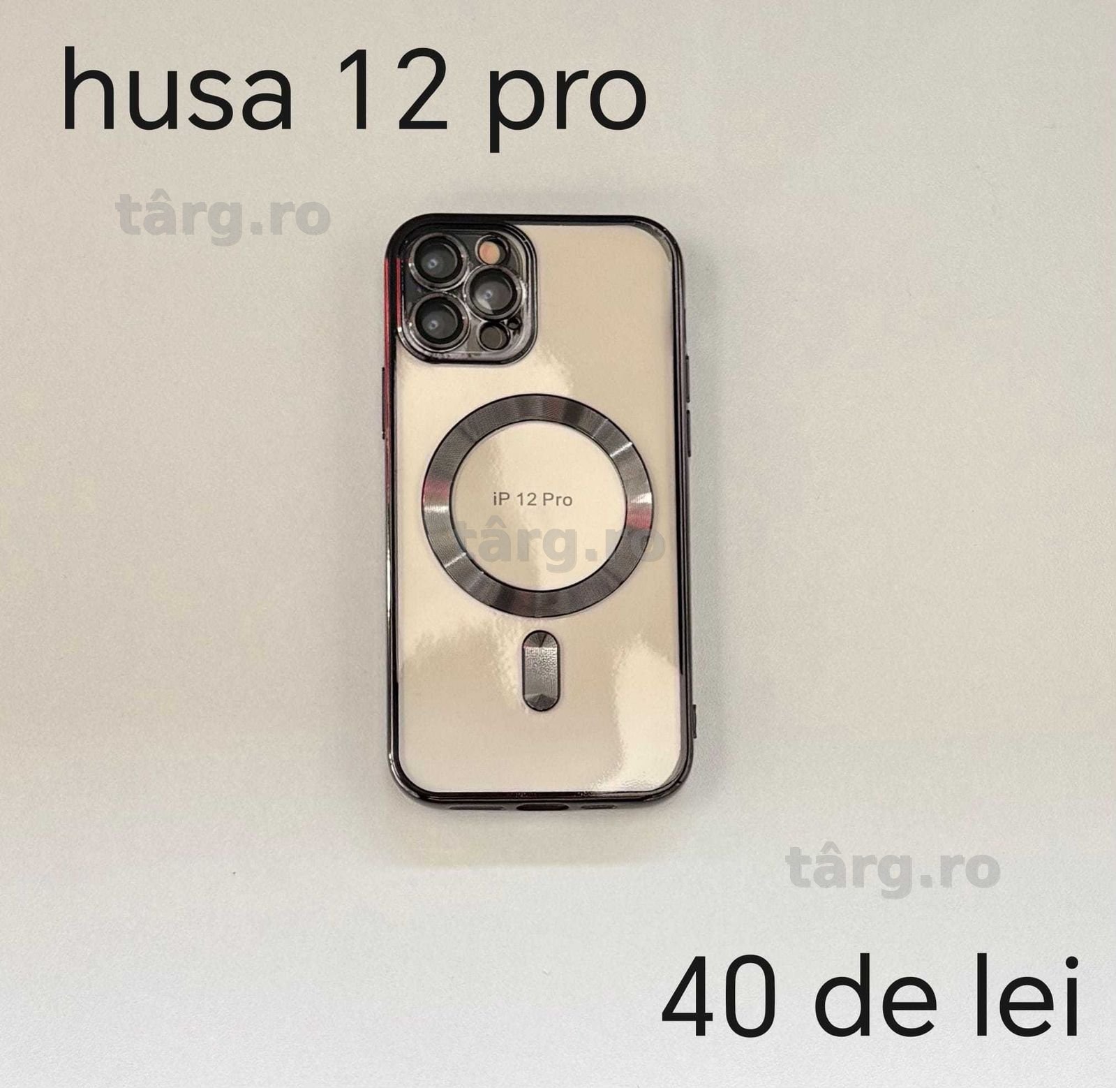 Folie, Husa, Incarcator, Cablu iPhone 12 Pro - Montaj gratuit folie 3