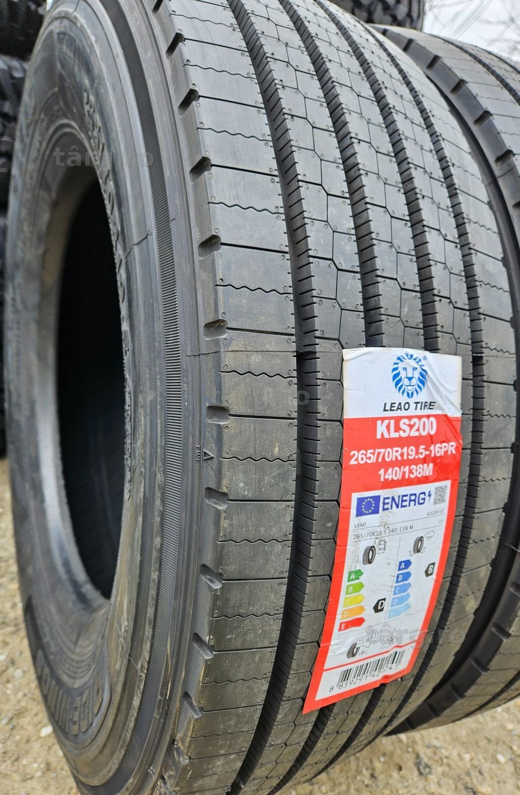 265/70 R19.5, 140/138M, LEAO, Anvelope directie M+S, 14 pliuri PROMO 7
