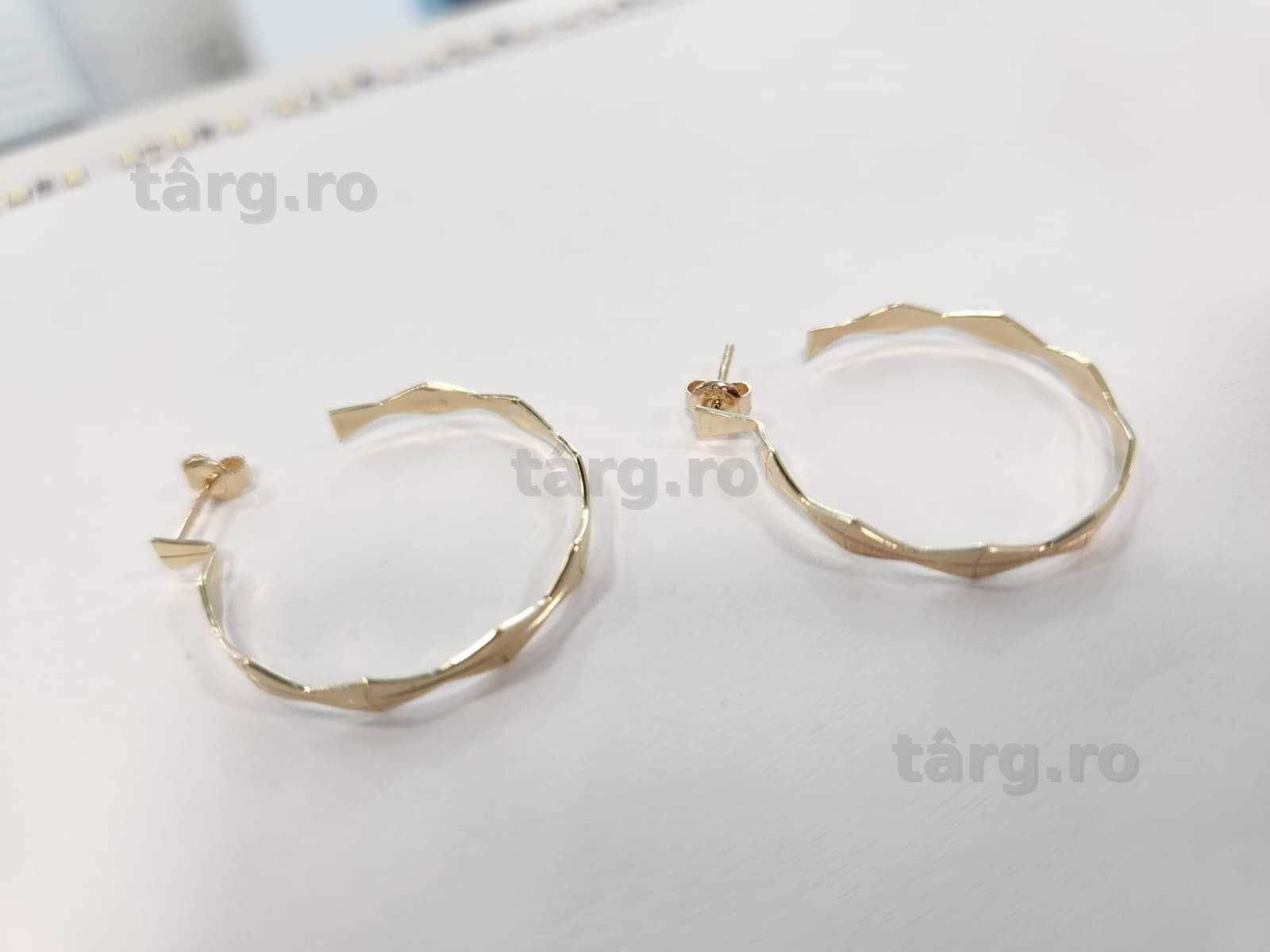 Cercei aur, 14k,  4.23g (b 68159.1 Ag2 Tudor) 4