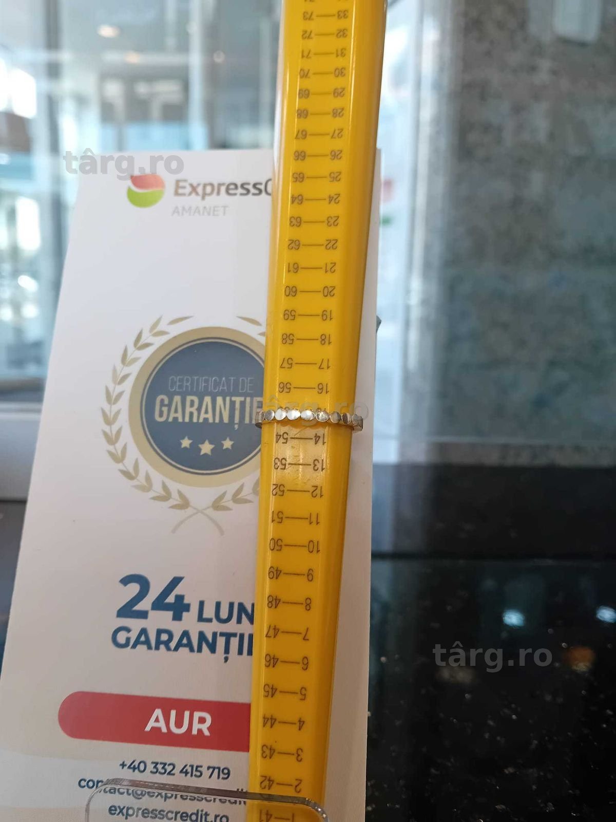 Inel aur 14k 1.75g 15/55 (Iulius Mall)(B-460.15) Garantia 2 ani!