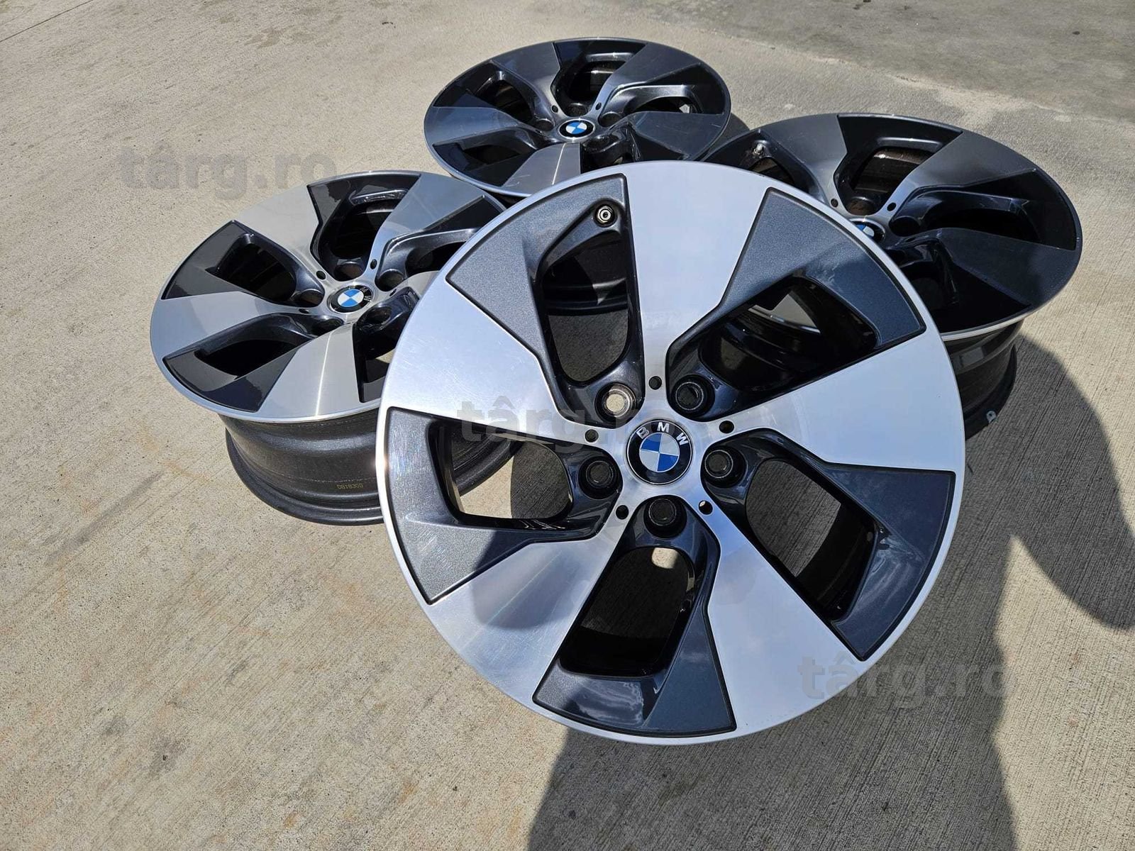 Jante 5x112 R17 bi-colore BMW Seria 5(G30,G31);Seria3(G20,G21)+SENZORI